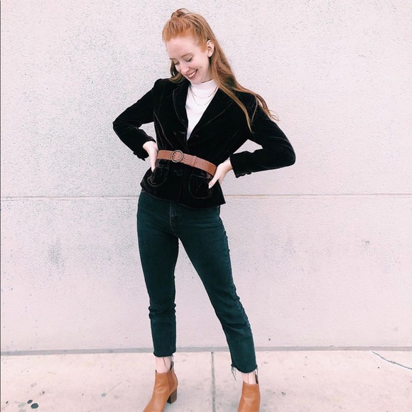 Velvet Blazer - Picture 1 of 4